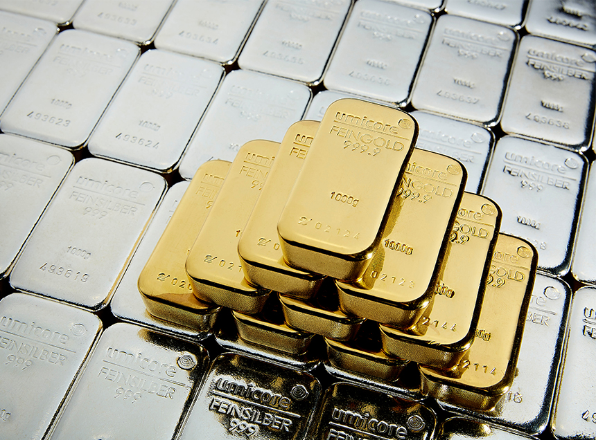 Temporary blow for gold and silver